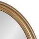 preview thumbnail 26 of 31, Kate and Laurel Mansell Oval Framed Wall Mirror