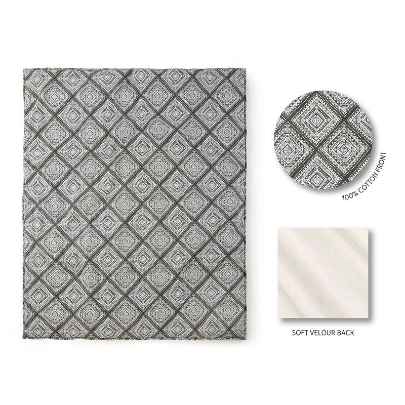 Nest & Nod Riley 3-Piece Nursery Crib Bedding Set - Levtex Baby