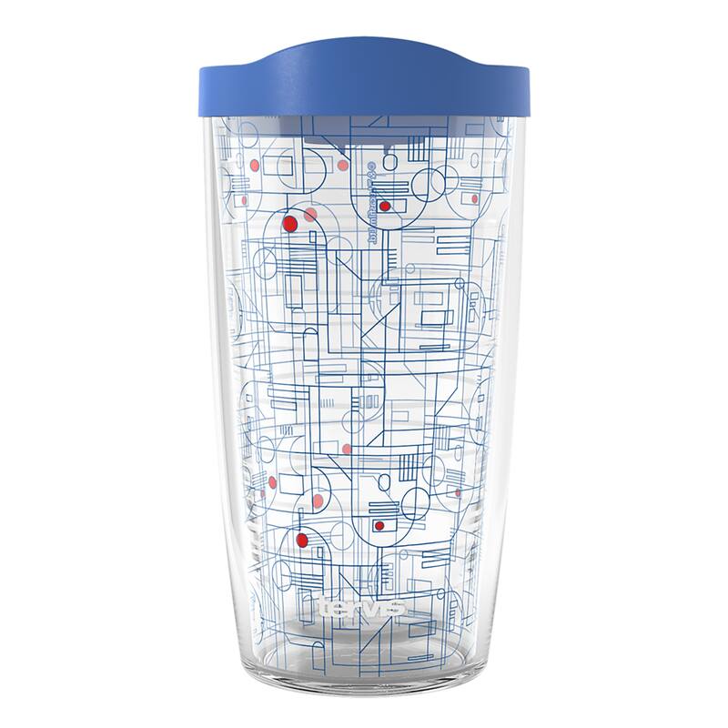Tervis Star Wars R2D2 See Through De Too Made in USA Double Walled Insulated Travel Tumbler, Classic - 16oz