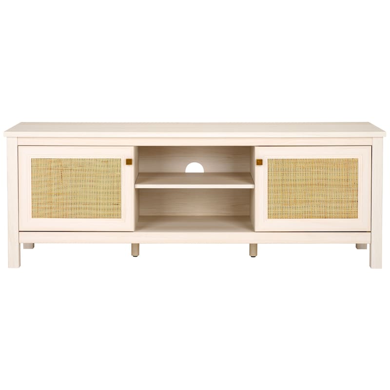 SAFAVIEH Home Evane 2 Door Media Stand - 59Wx16Dx22H
