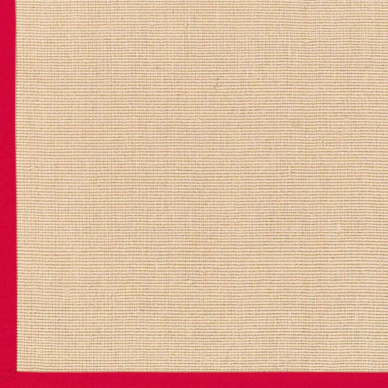 Handwoven Eco Natural Fiber Jute Cotton Bordered Casual Area Rug
