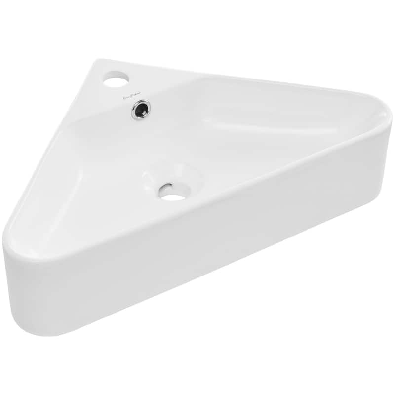 Swiss Madison SM-WS327 St. Tropez 22-1/16" Corner Ceramic Wall Mounted
