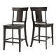 Eleanor Panel Back Wood Counter Chair (Set of 2) by iNSPIRE Q Classic