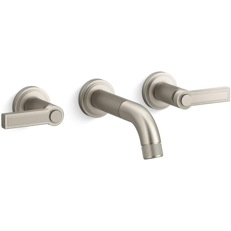 Kallista P80235-LV Vir Stil by L Kirar 1.2 GPM Wall Mounted Widespread