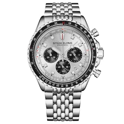 Japanese Chronograph RaceWay 1010 44mm Quartz Watch