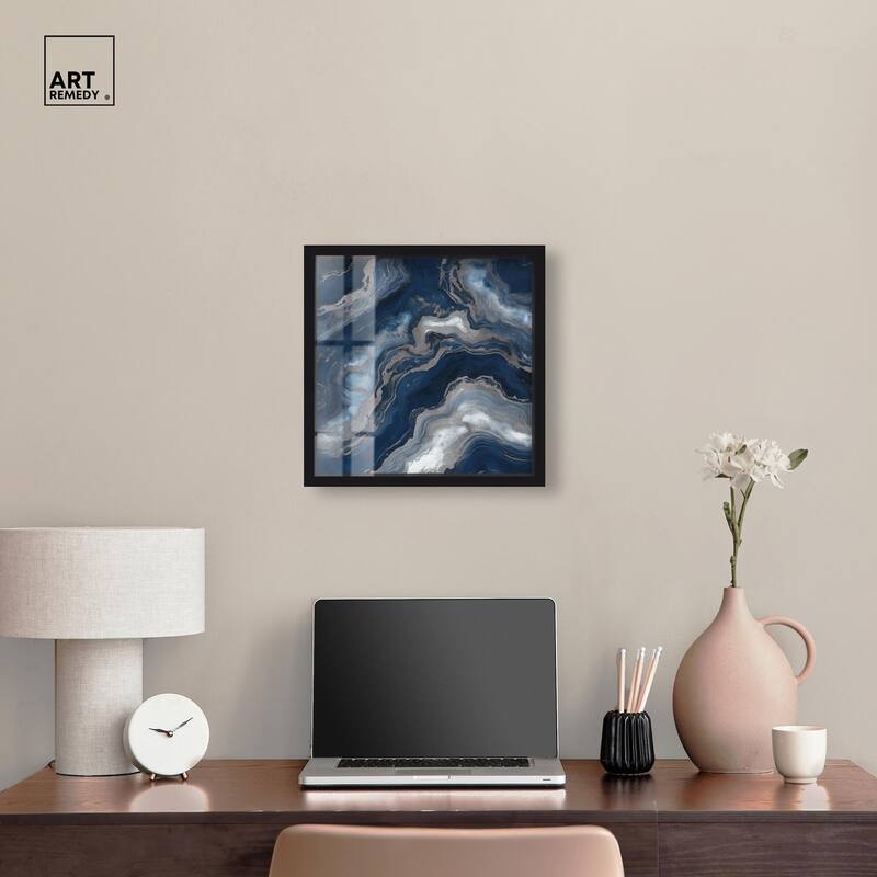 Deep Sea Geode I Shadowbox by Art Remedy