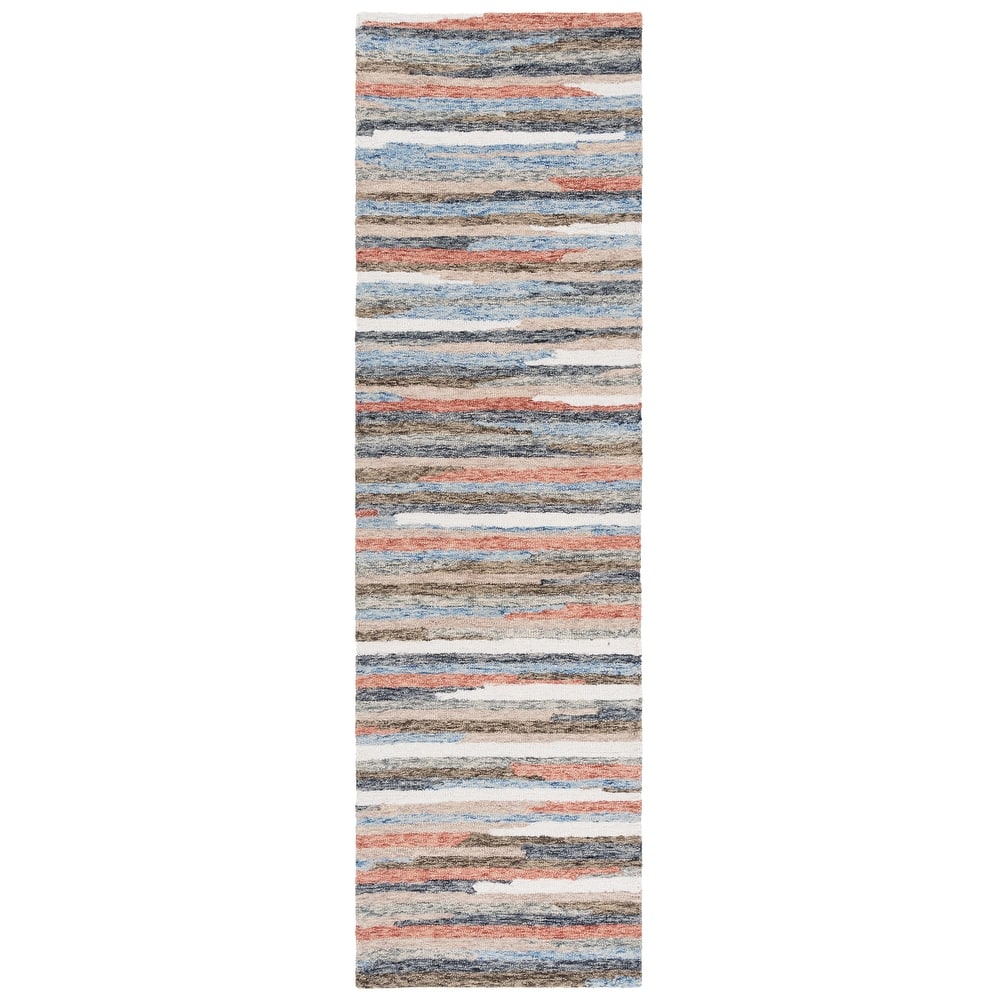 SAFAVIEH Handmade Ebony Liisa Wool Rug