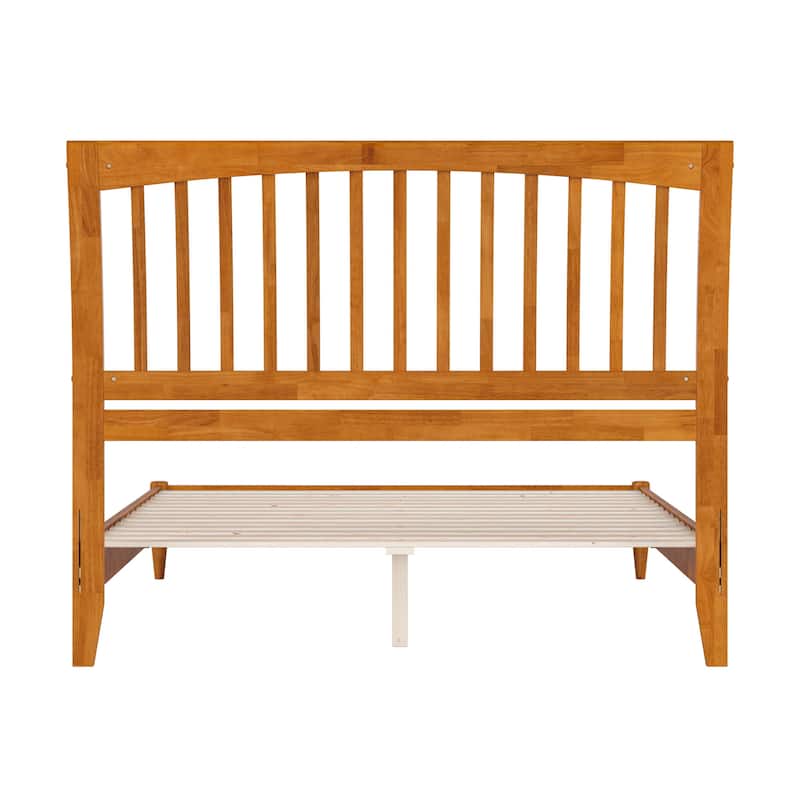 Orleans Solid Wood Low Profile Sleigh Platform Bed