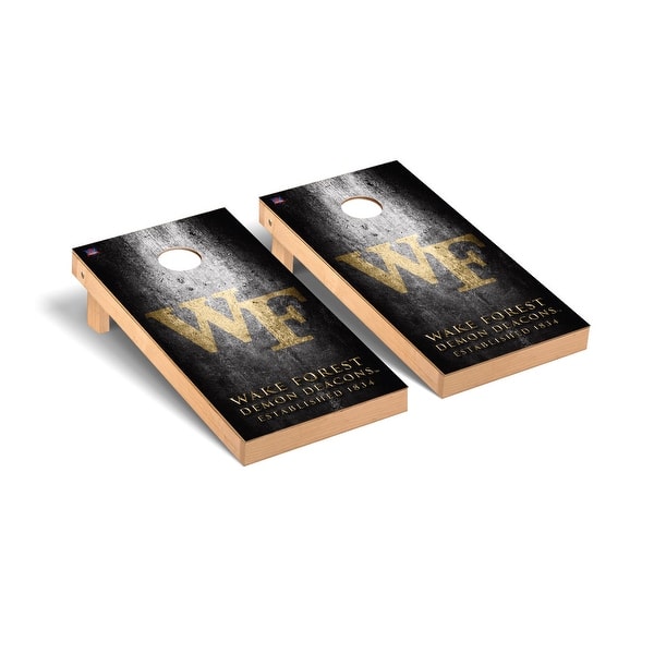slide 2 of 5, Wake Forest Demon Deacons Museum Cornhole Board Set