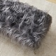 preview thumbnail 6 of 22, Silver Orchid Nilsson Contemporary Modern Faux Fur Long Bench Ottoman