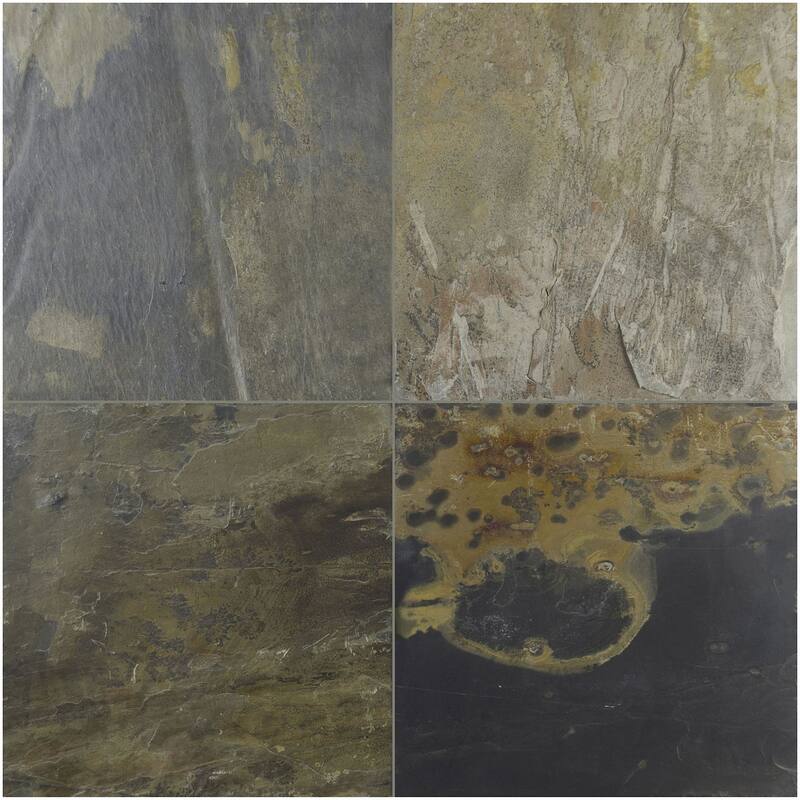 Ackland AKTLT12X12G-PL 12" x 12" Stone Solid Floor and Wall Tile -