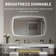 preview thumbnail 14 of 13, Irregular HD Makeup Mirror with Minimalist Style Button