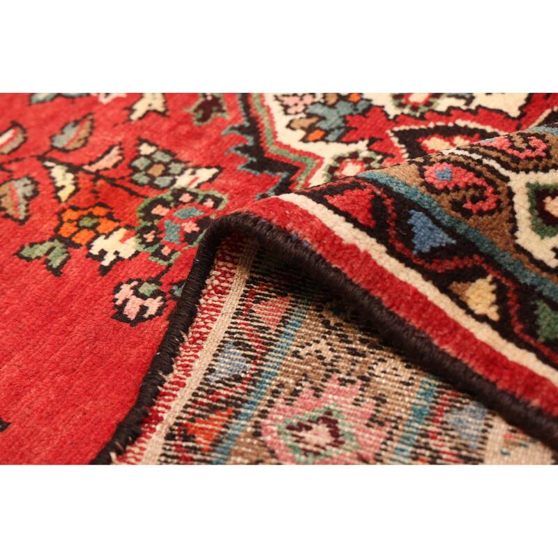 ECARPETGALLERY Hand-knotted Anadol Red Wool Rug - 3'9 x 5'3