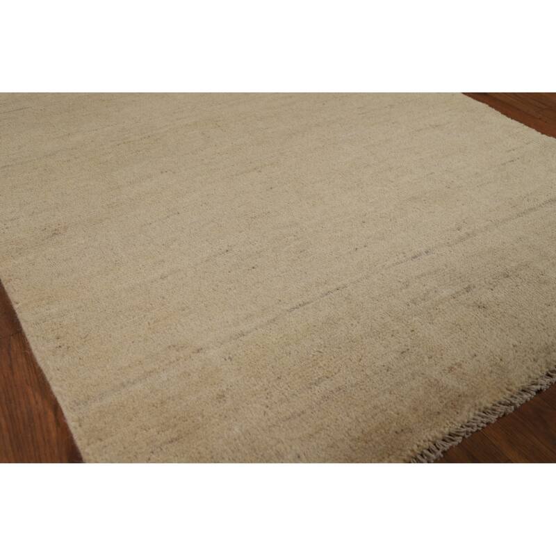 Gabbeh Contemporary / Modern Runner Rug Handmade Wool Carpet - 2'11"x 10'1"