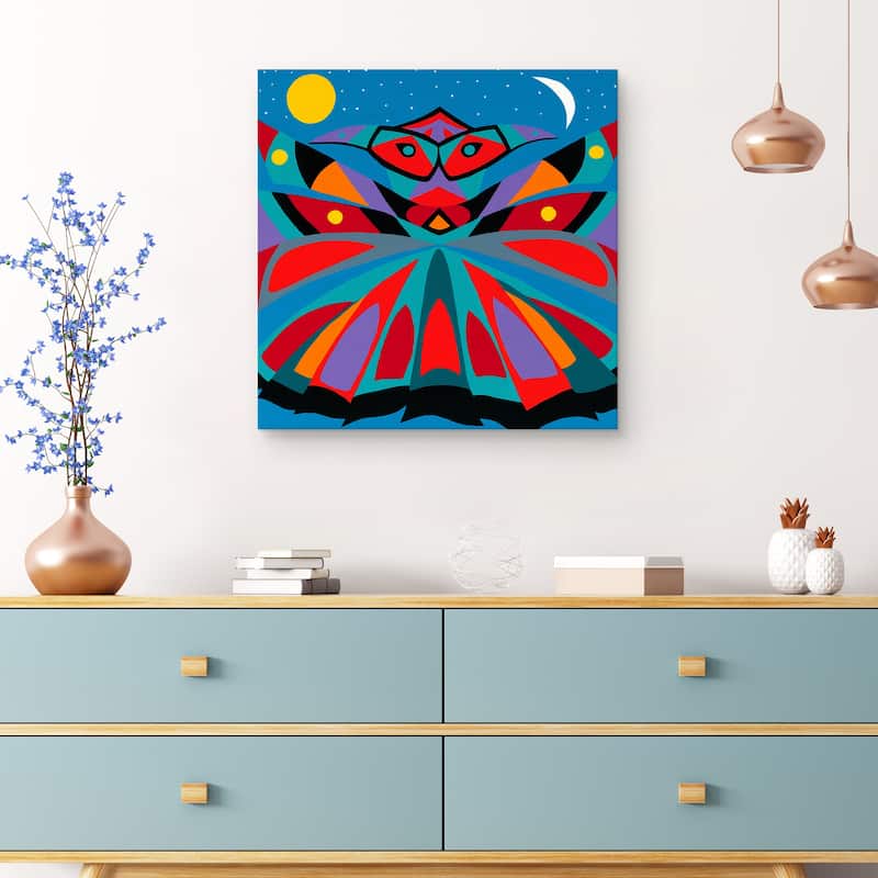 Totem by Synthia SAINT JAMES Canvas Art Print