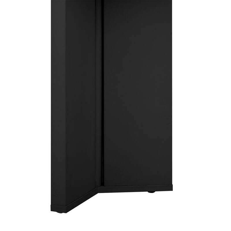 Minimalist Entryway Console Table, Wooden Accent Display Table with Geometric Legs, Narrow Sofa Table