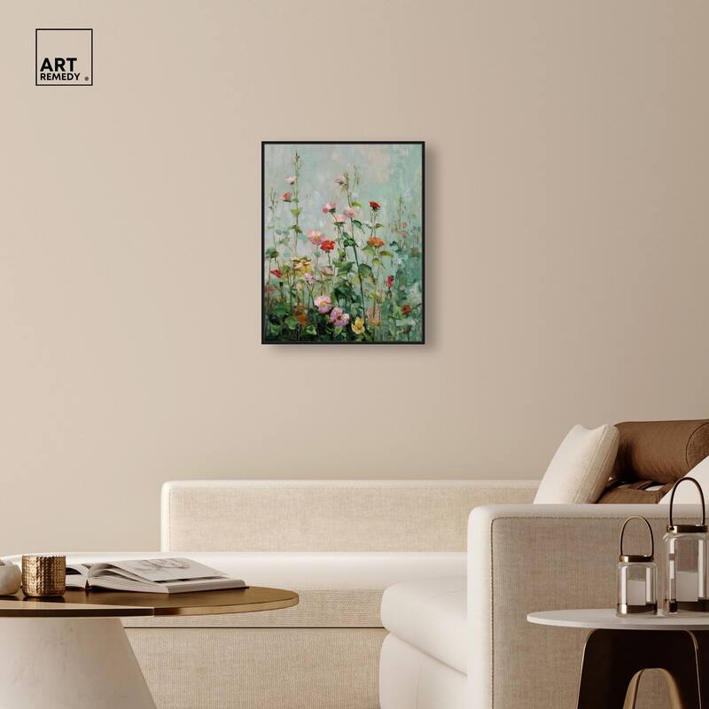 String of Colors I Canvas by Art Remedy
