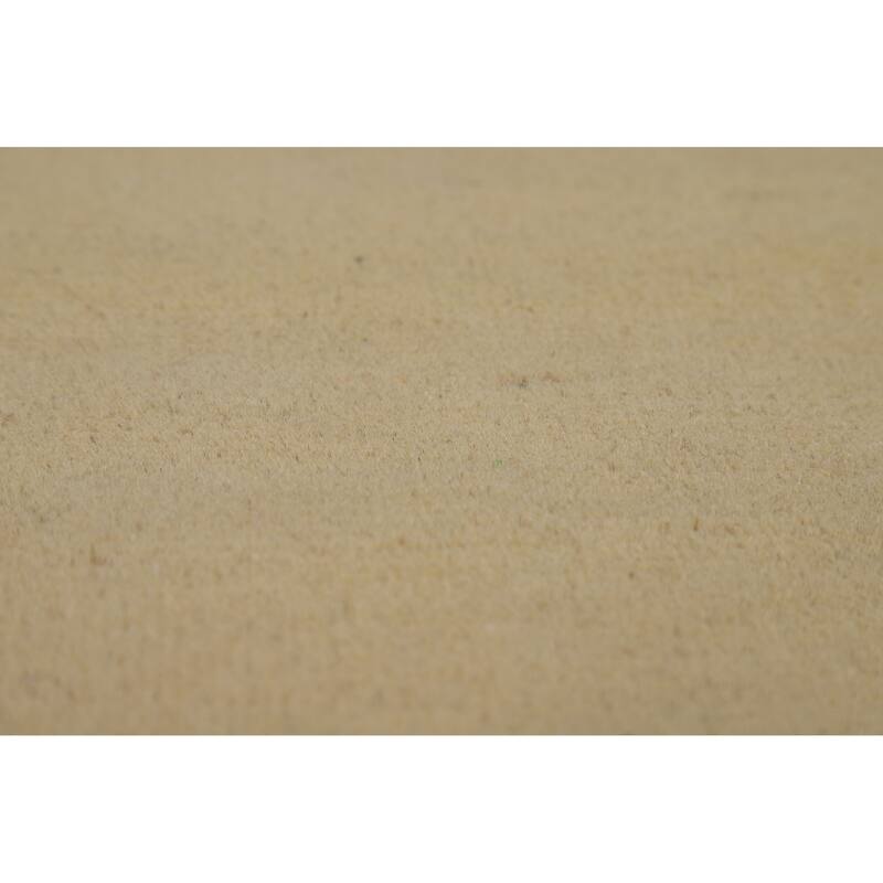 Modern Gabbeh Oriental Rug Handmade Beige Accent Wool Carpet - 2'9"x 4'2"