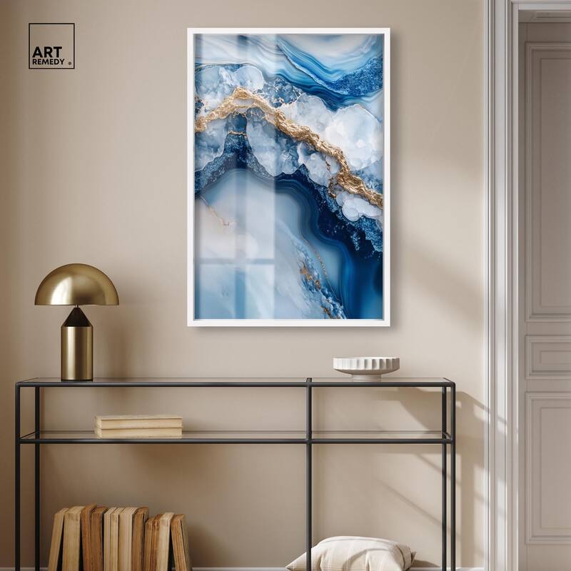 Molten Topaz II Shadowbox by Art Remedy