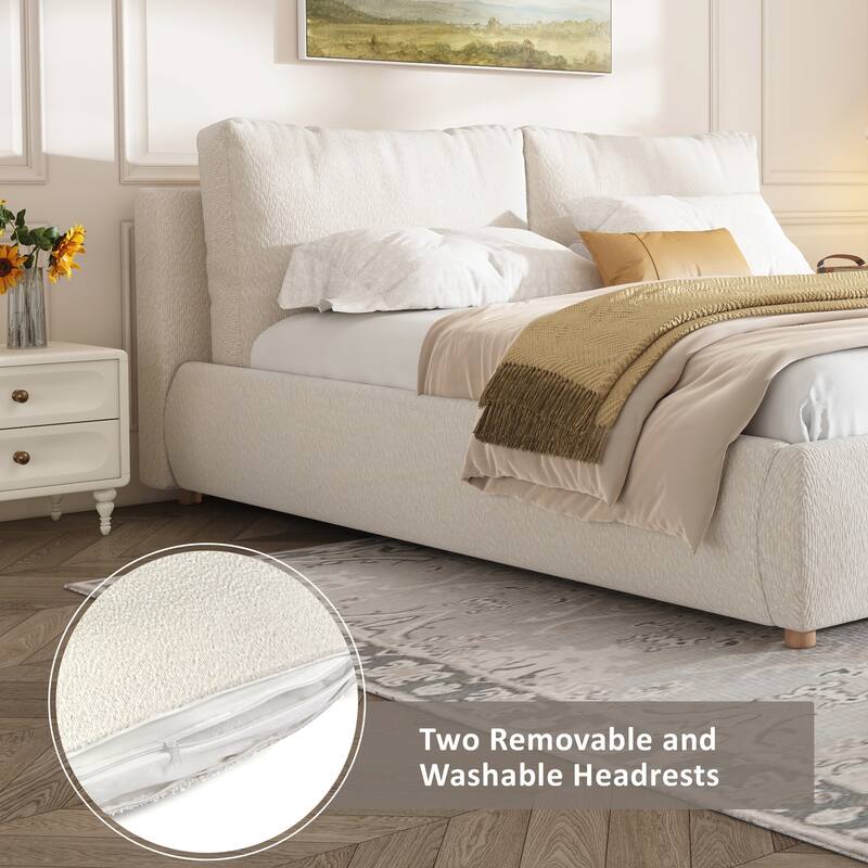 Upholstered Platform Bed