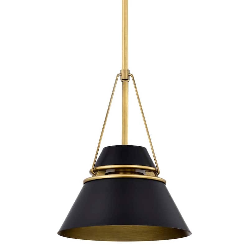 Nuvo Lighting 60/7767 Adina 10" Wide Pendant with Shade - Matte Black