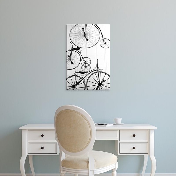 Easy Art Prints Walter Bibikow's 'Bicycle Display' Premium Canvas Art
