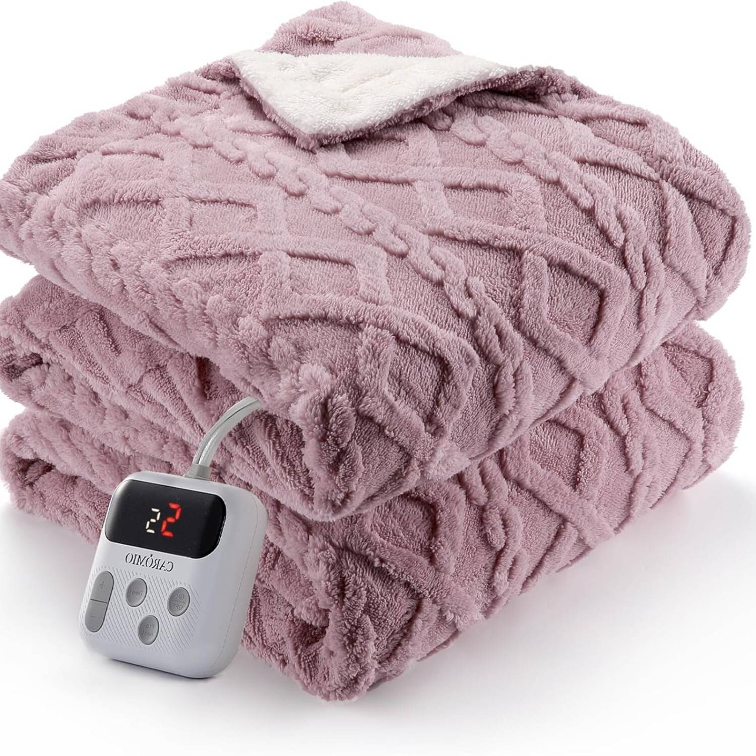 Pink electric blanket outlet