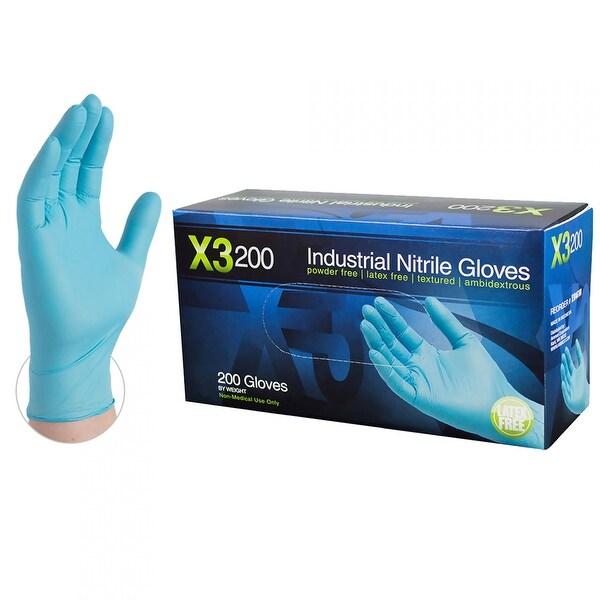 box of disposable gloves