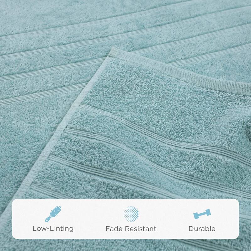 Martex Ultimate Performance Cotton Low-Lint Soft Absorbent Towel Set