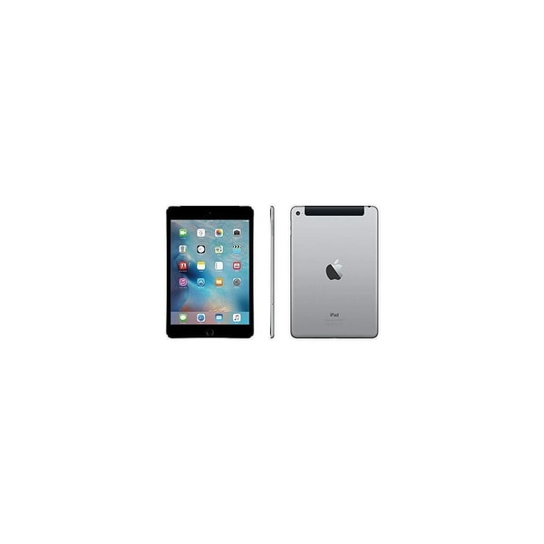 Shop Apple iPad Mini 4 Space Gray - WiFi + Cellular Certified
