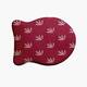 Feather Pattern Pet Feeding Mat for Dogs and Cats - Red - 19" x 14"-Fish