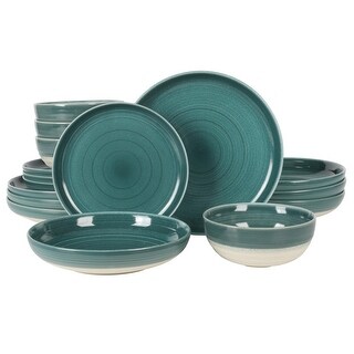 Bloomhouse Montecito Breeze 16 Piece (Service For 4) Double Plates And