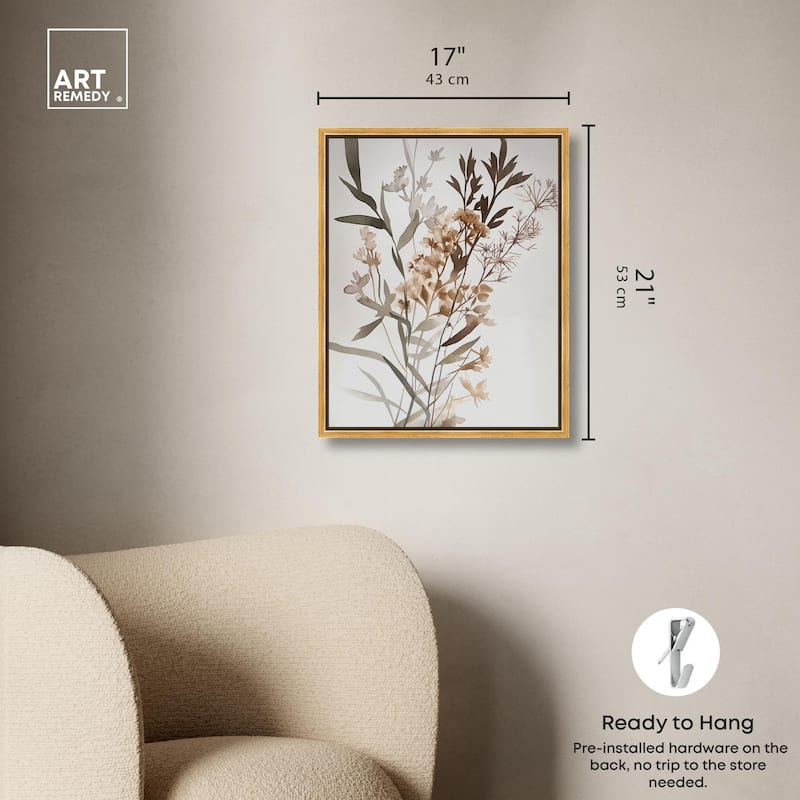 Meadow's Murmur II Canvas by Art Remedy