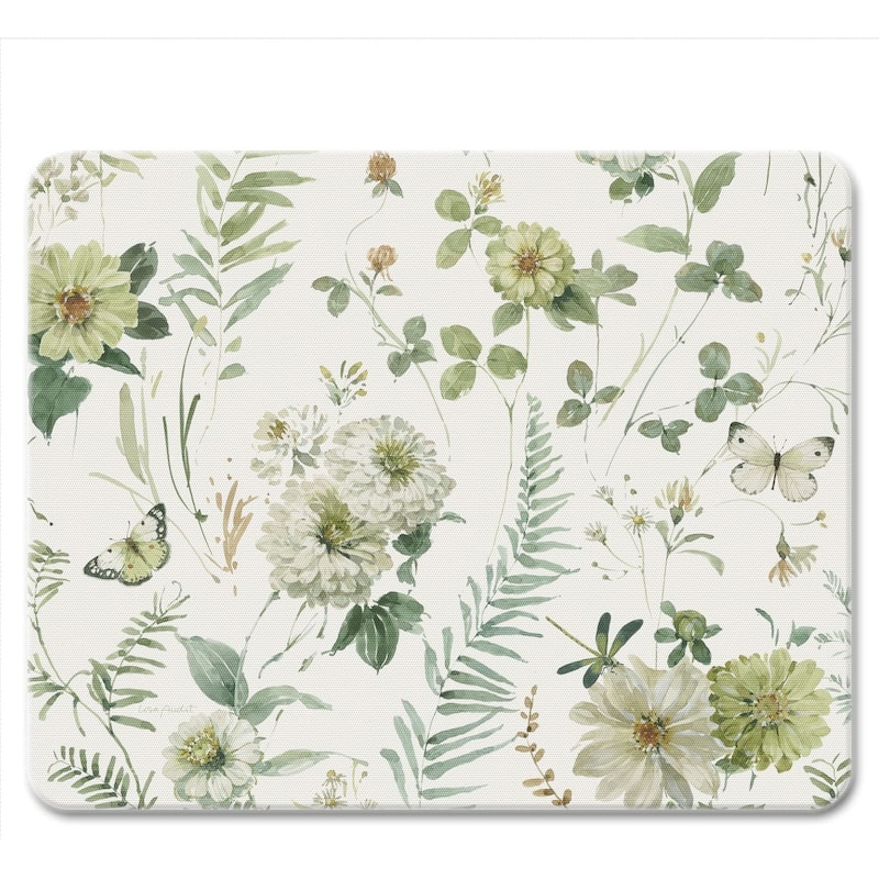 Green Fields Decorative 3mm Heat Tolerant Tempered Glass Cutting Board 10" x 8" Manufactured in the USA Dishwasher Safe - multi