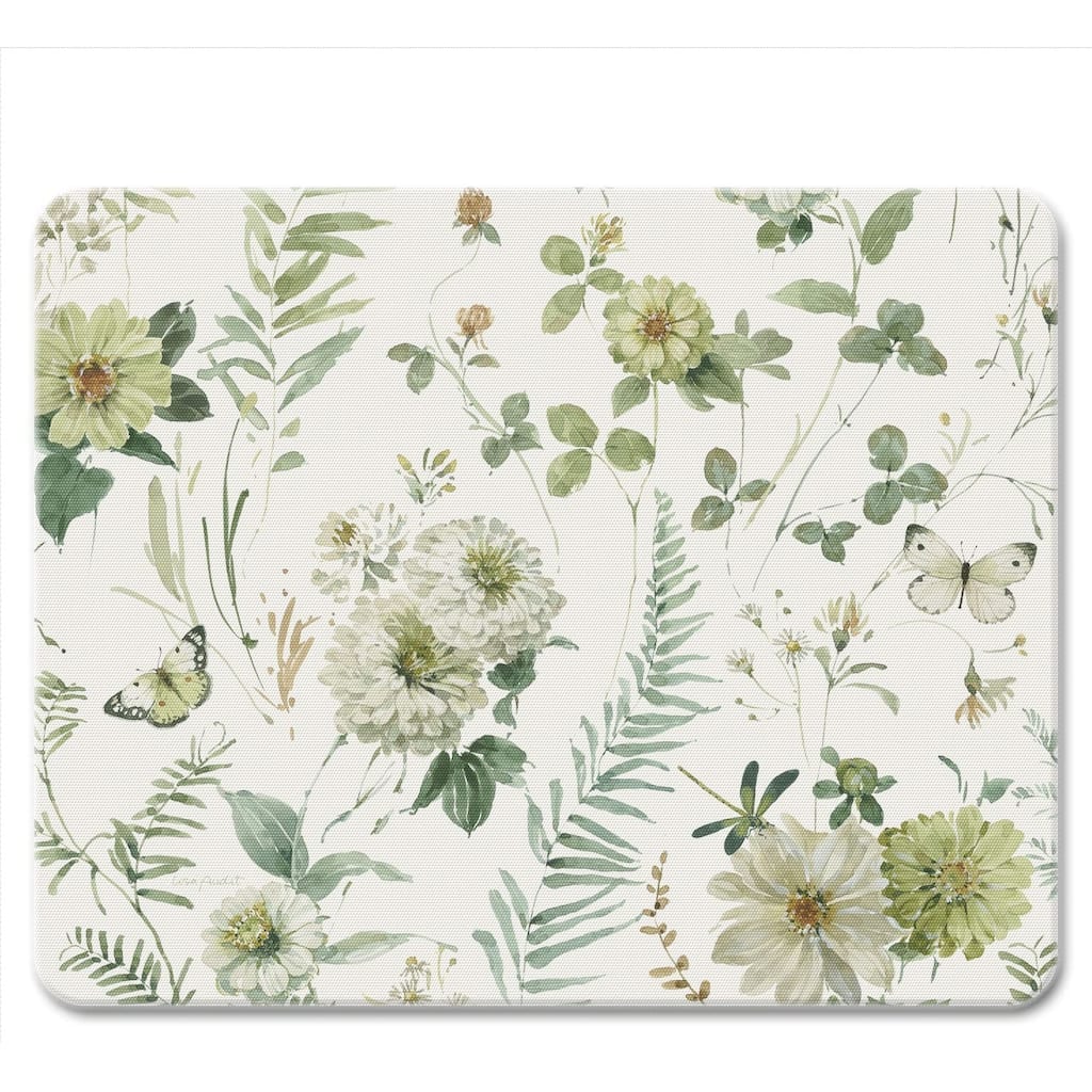 Green Fields Decorative 3mm Heat Tolerant Tempered Glass Cutting Board 10" x 8" Manufactured in the USA Dishwasher Safe