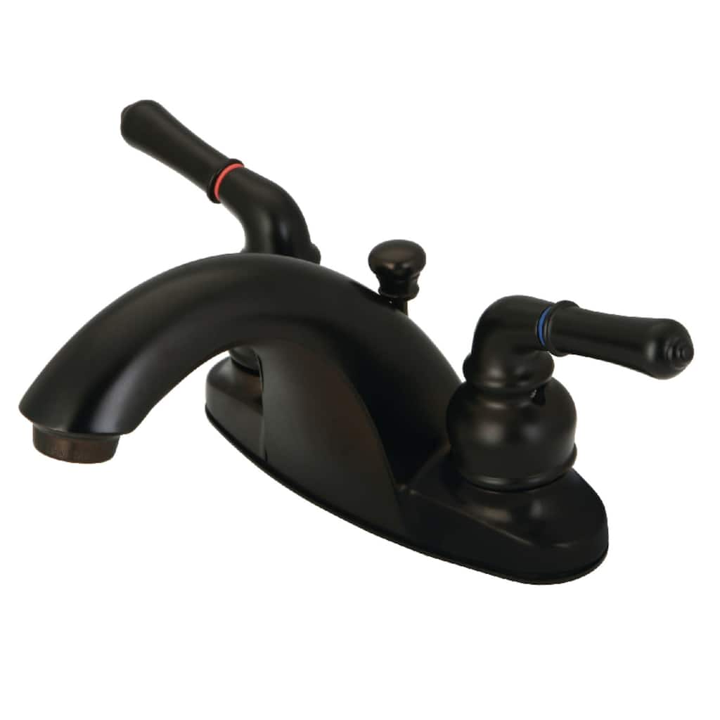 Kingston Brass 1.2 GPM Centerset Bathroom Faucet with Pop-Up Drain