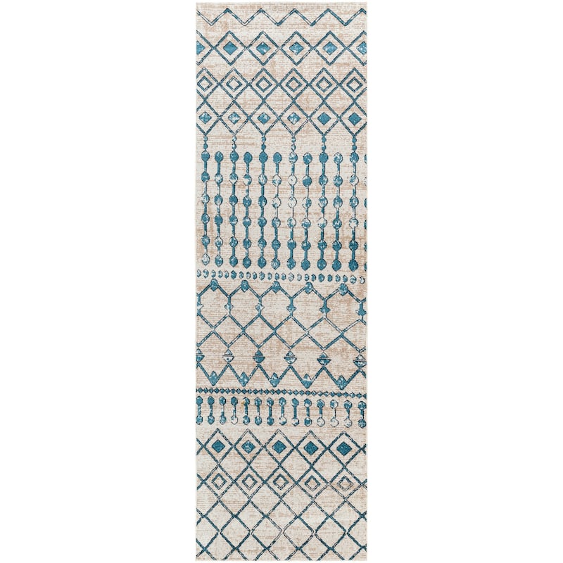 Livabliss Quince Bohemian Machine Washable Area Rug