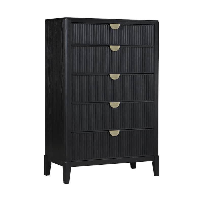 Mason Black 5-Piece Bedroom Set