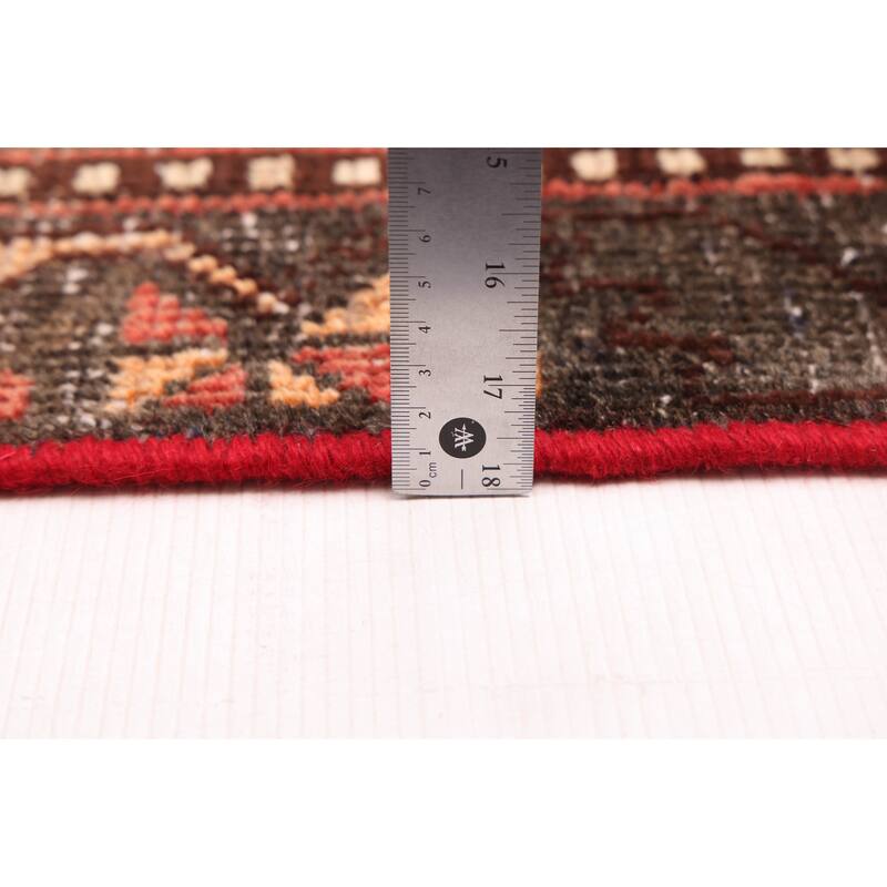 ECARPETGALLERY Hand-knotted Antalya Vintage Red Wool Rug - 3'9 x 6'0