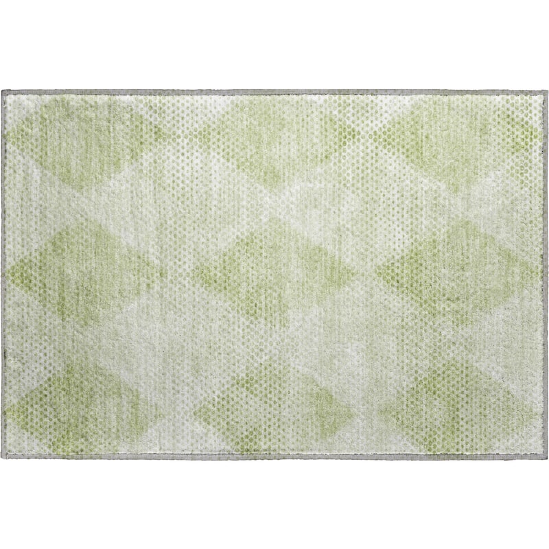 Premium Washable Super Soft Modern Diamonds Mayfield Rug