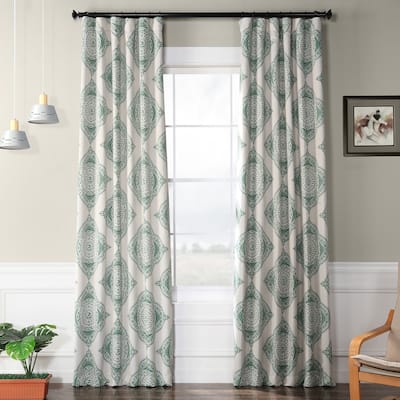 Exclusive Fabrics Henna Room Darkening Curtain Pair (2 Panels)