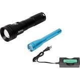 Bigblue Combo AL250 & AL1200WP Dive Light Blue
