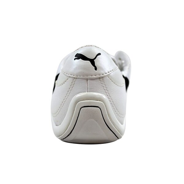 white leather pumas men's