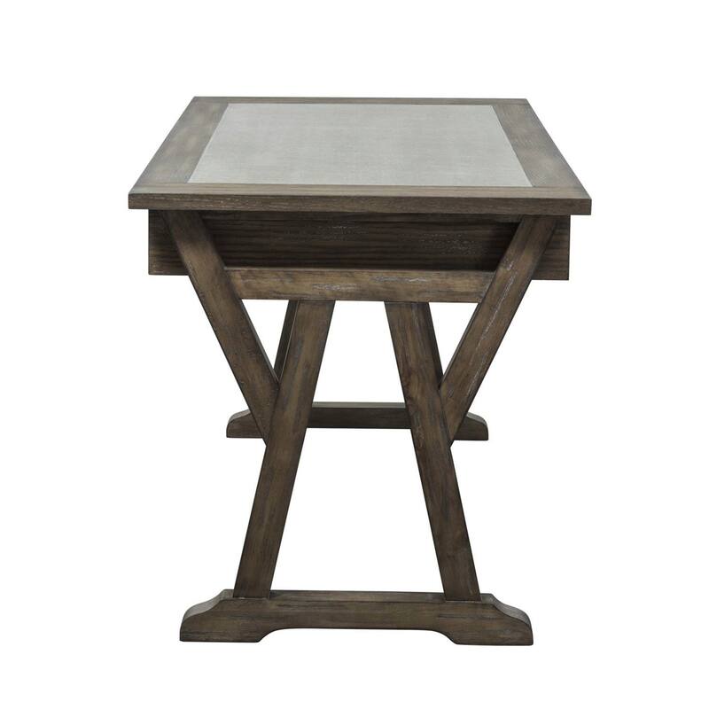 Stone Brook Rustic Saddle Laptop Desk