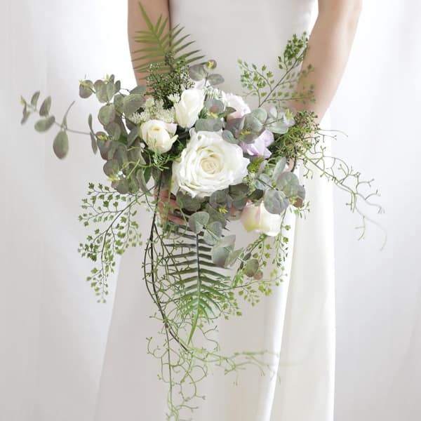 Shop Wedding Bouquet The Chic Bridal Bouquet Green White