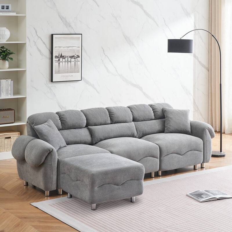 Cloud Velvet Multiple Styles with Footrest