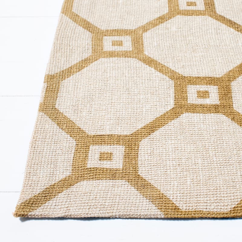 SAFAVIEH Handmade Cedar Brook Saliye Modern Jute Rug