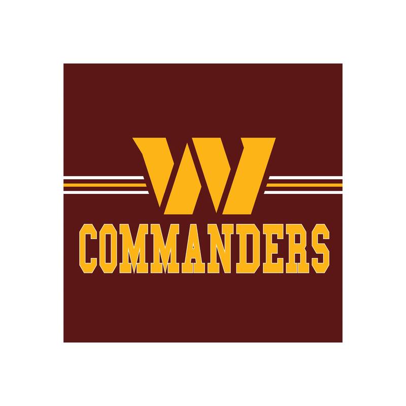 Washington Commanders Foam Core Wall Decor
