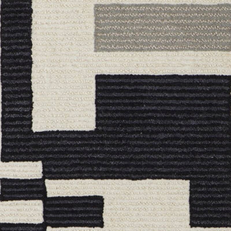Sitih Hand Tufted Abstract Modern Area Rug By HomeRoots - 2' x 3'