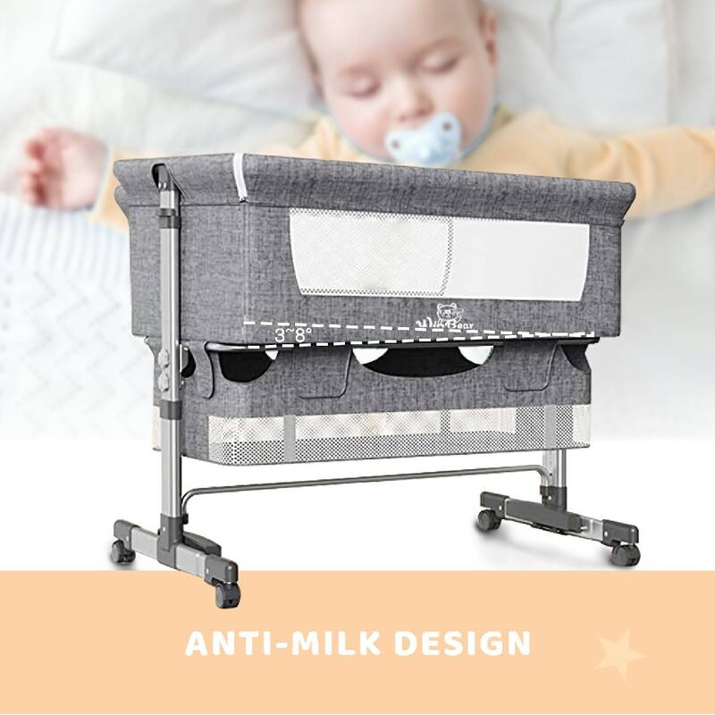 Adjustable Portable Bed for Infant/Baby/Newborn,with Mosquito Nets